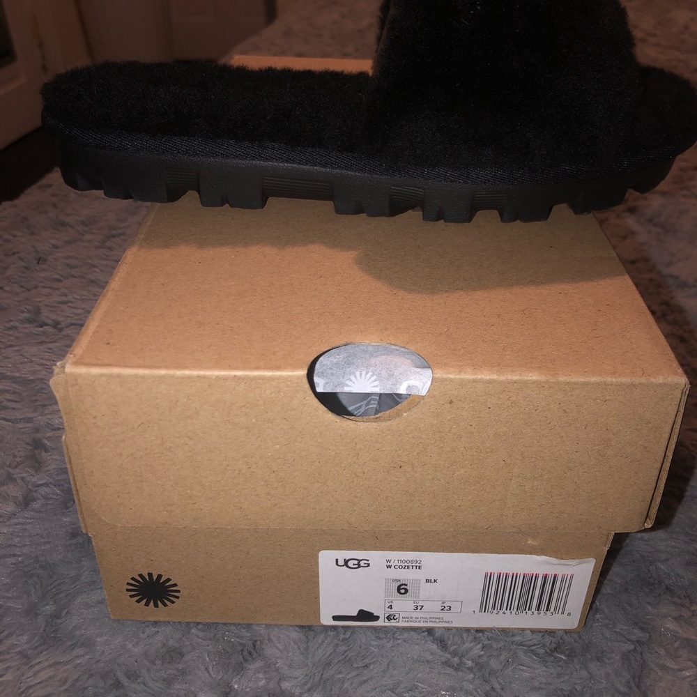 Ugg Fur Slides